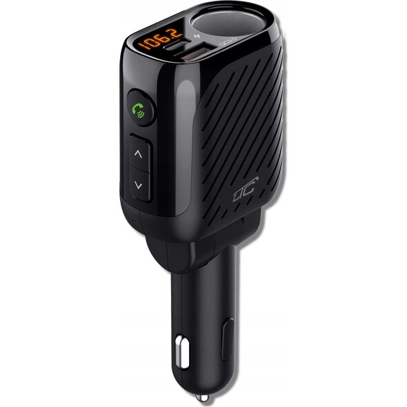 Transmiter FM LTC TRANSMITER BLUETOOTH LTC V5.3 Z GN. ZAPALNICZKI 120W MIERNIK AKU. QC3.0+Type-C (PD 20W) 13732504 5902270782899