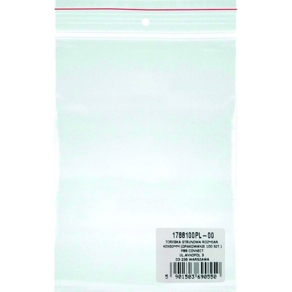 Office Products Torebka strunowa OFFICE PRODUCTS, LDPE, 220x280mm, 100szt., transparentna 13756895 5901503624227