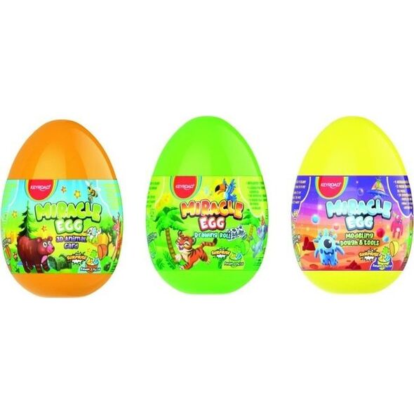 Keyroad Jajko niespodzianka KEYROAD Miracle Egg, mix kolorów 13757190 6941288746898