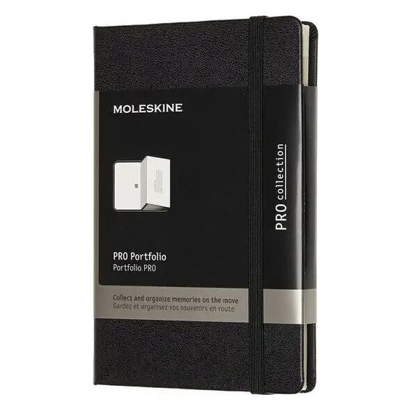 Moleskine MOLESKINE PRO Portfolio P (9x14 cm), 6 kieszonek, czarne 13757221 8058647620336