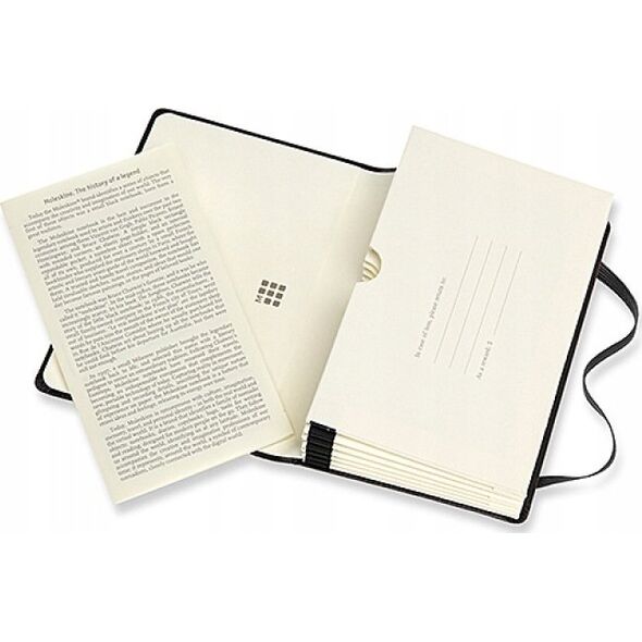 Moleskine MOLESKINE PRO Portfolio P (9x14 cm), 6 kieszonek, czarne 13757221 8058647620336