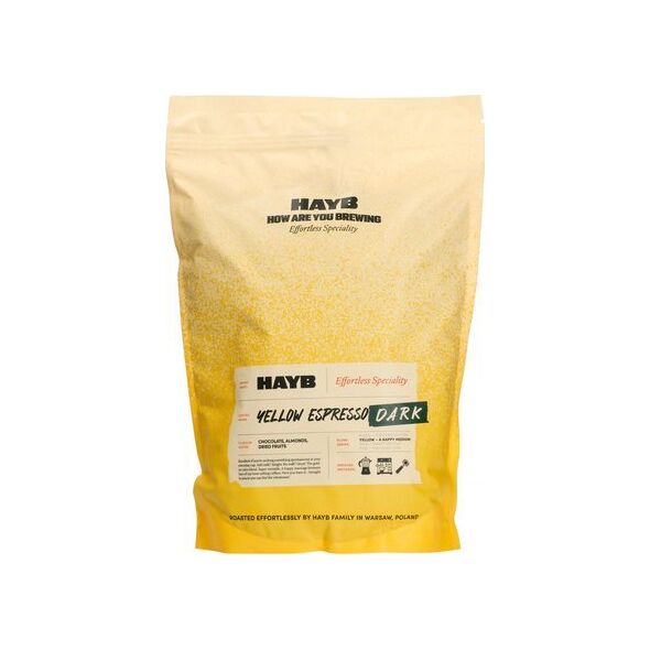 Kawa ziarnista HAYB HAYB - Yellow Espresso Blend DARK 1kg 13757616 5904844570154