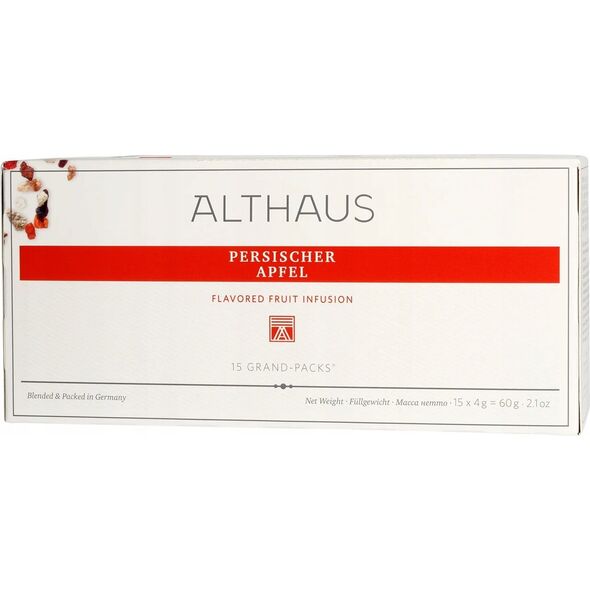 Althaus Althaus - Golden Apple Grand Pack - Herbata 15 dużych saszetek 13757659 4260312443933
