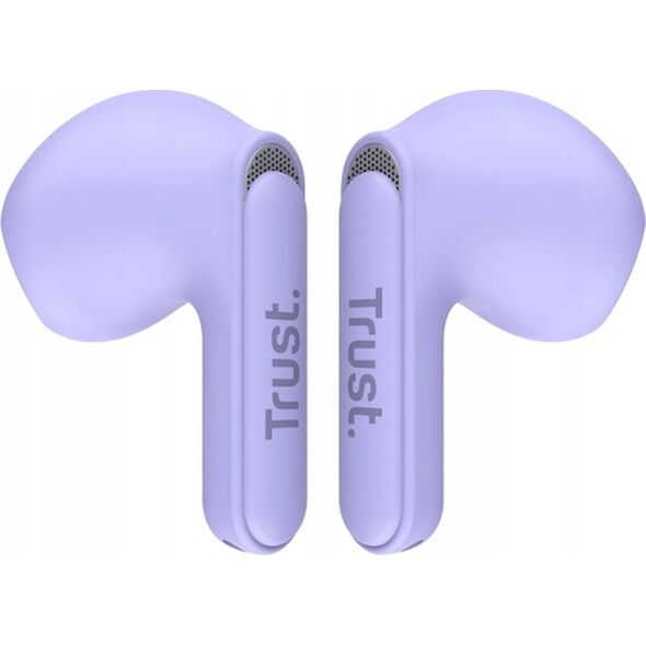 Słuchawki Trust Ausinės EARPHONES YAVI BT ENC/PURPLE 25299 TRUST 13783951 8713439252996