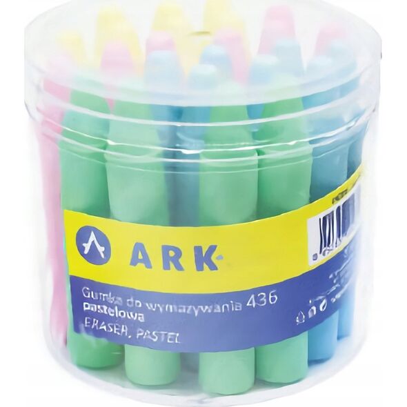 ARK Gumka do ścierania Ark mix kolorów (25) 13788955 8690857004362