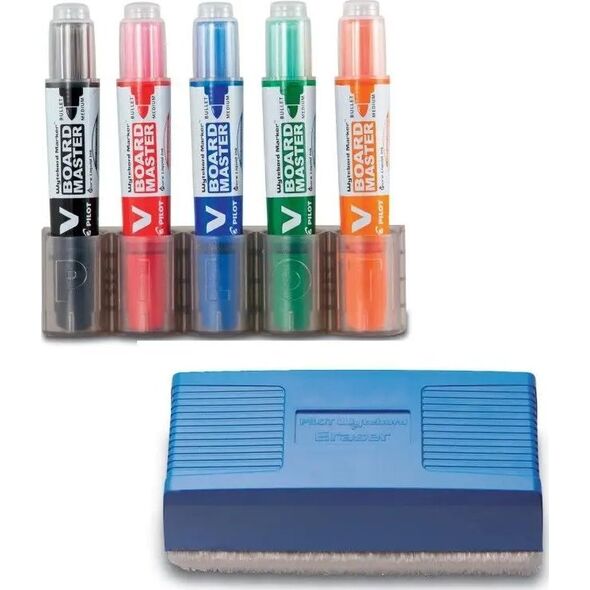 Pilot PILOT V Board Master Whiteboard-Marker 2.0 - 5.0 mm Mehrfarbig 13798605 3131910666301