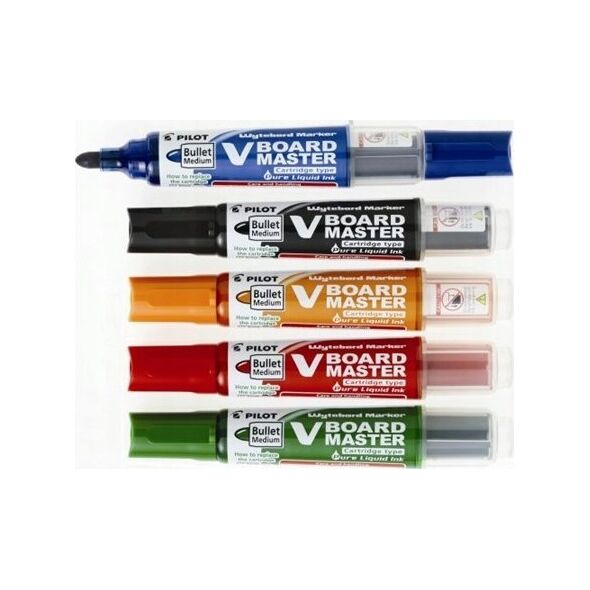 Pilot PILOT V Board Master Whiteboard-Marker 2.0 - 5.0 mm Mehrfarbig 13798605 3131910666301