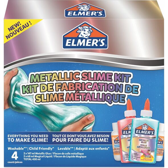 Elmers Elmer's - Metallic Slime Kit (2109483) /Arts and Crafts /Multi 13800285 3026981094835