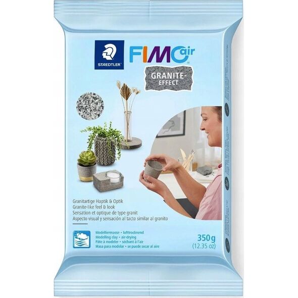 Staedtler Staedtler® FIMO AIR granit-effect 350g grå 13802387 4007817089200