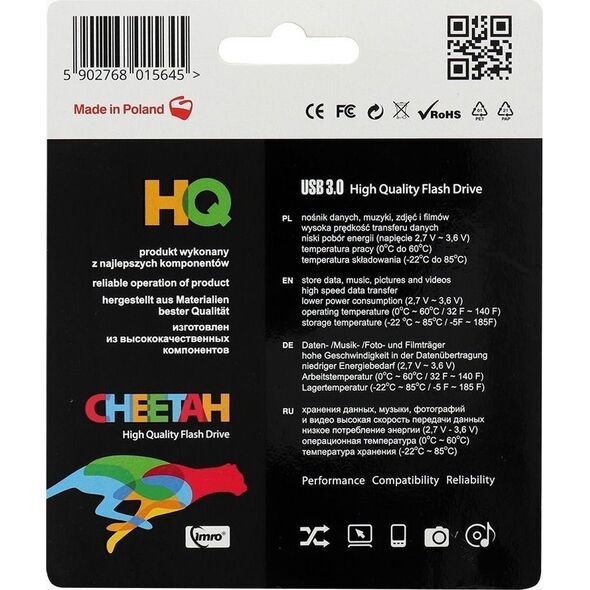Imro IMRO pendrive CHEETAH 8GB USB3.0 13802709 5902768015089