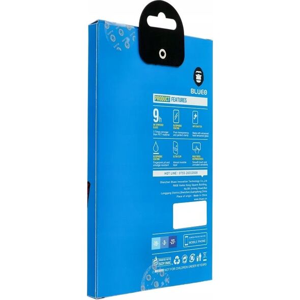 Blueo Szkło Hartowane 5D Mr. Monkey Glass - Apple iPhone 14 Plus czarny (Strong HD) 13802718 5903396170027
