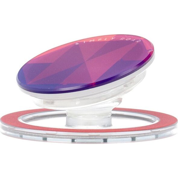 ROAR Roar Acrylic Pop Tok kompatybilny z MagSafe - Fiolet/Czerwony 13802780 5903396247903