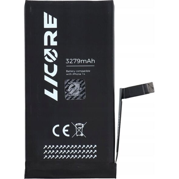 Bateria Licore Bateria do Iphone 14 3279 mAh  LICORE 13802801 5903396286353