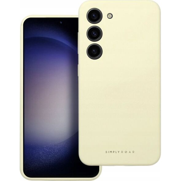 ROAR Futerał Roar Cloud-Skin - do Samsung Galaxy A35 5G Jasnożółty 13802832 5903396294013