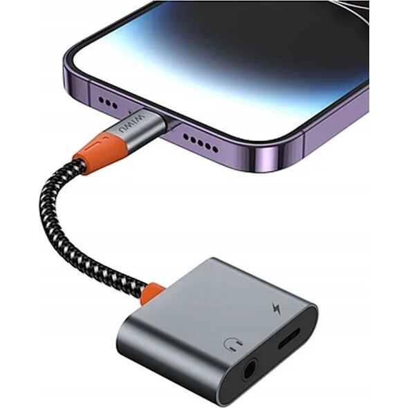 WiWU WiWU - Audio adapter LT10 Typ C do Typ C + 3.5mm 13802912 6936686407540