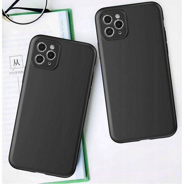 Hurtel Etui Soft Case na Samsung Galaxy M55 - czarne 13804540 5907769362538