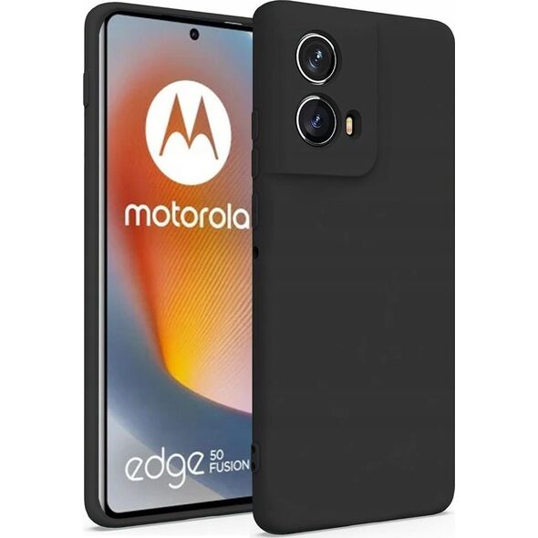 Hurtel Etui Soft Case na Motorola Edge 50 Fusion - czarne 13804552 5907769362699