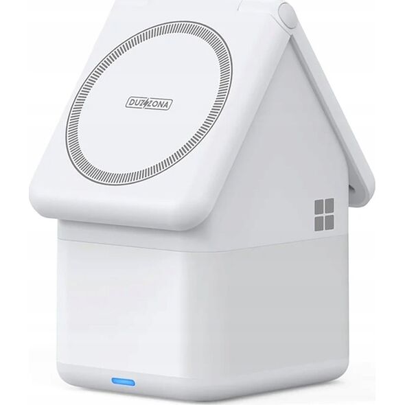 Ładowarka Duzzona Ładowarka indukcyjna Duzzona W20 15W 4w1 do iPhone / AirPods / Apple Watch z lampką nocną - biała 13804574 6934913007402