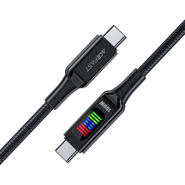 Kabel USB Acefast USB-C - USB-C 1.2 m Czarny (6974316282778) 13804601 6974316282778