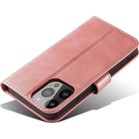 Hurtel Etui Magnet Case do Samsung S24 Ultra z klapką i portfelem - różowe 13804723 9145576284810