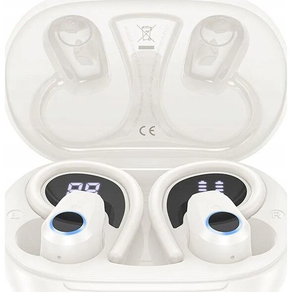 Słuchawki Hoco HOCO słuchawki bezprzewodowe bluetooth TWS EQ8 białe 13809173 6942007615587