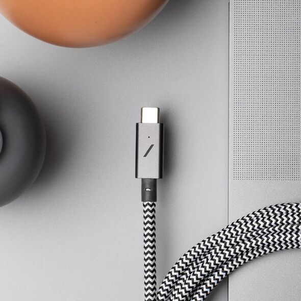 Kabel USB Native Union USB-C - USB-C 2.4 m Zielony (BELT-PRO2-GRN-NP) 13811830 4895200477099