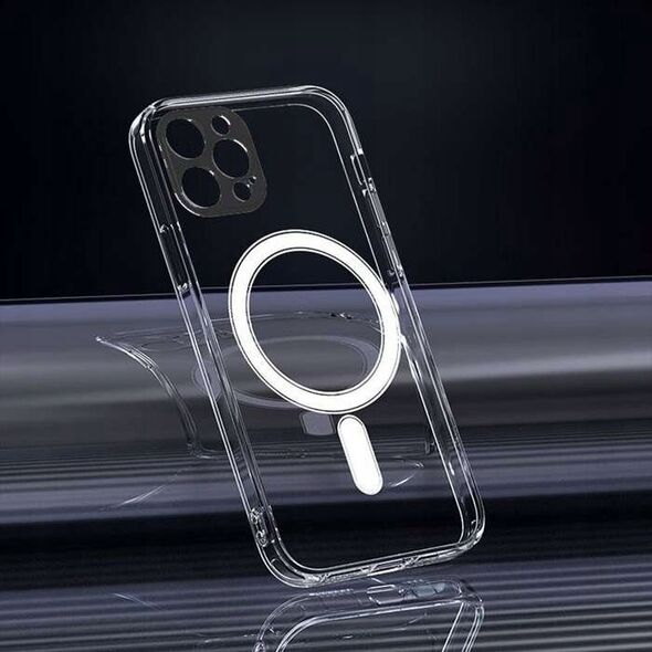 MyScreen Protector Futerał Clear Mag Cover kompatybilny z MagSafe do IPHONE 15 PRO MAX 13811898 5903396226915