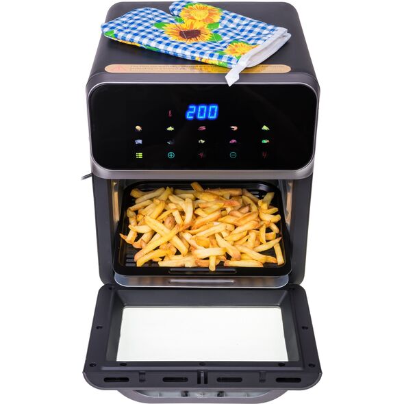 Frytkownica beztłuszczowa Linbox Frytkownica beztłuszczowa/piekarnik 5504 Linbox czarna 13811954 5903715552794