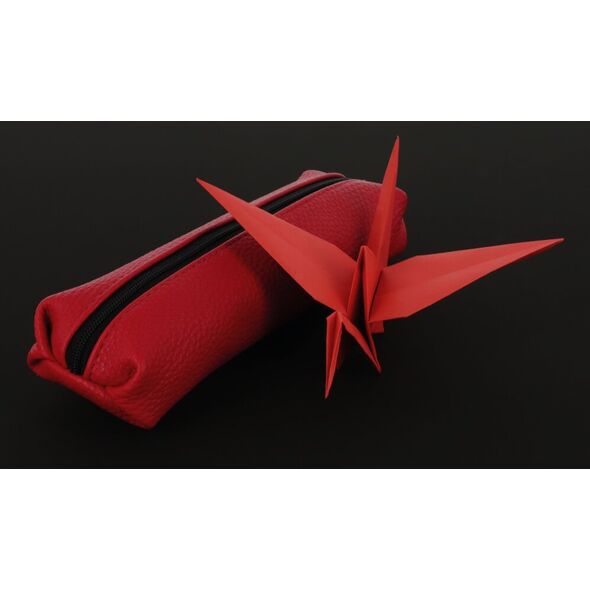Piórnik Herlitz Herlitz Faulenzer Origami Flame red 13812308 4008110361185