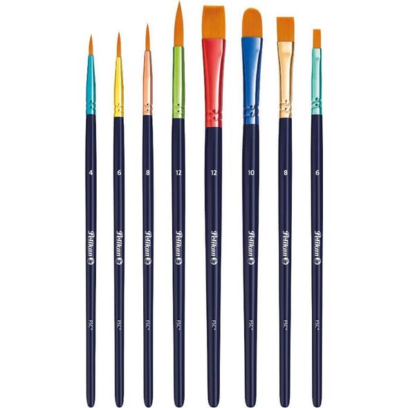 Pelikan Pelikan Schulpinselset Premium PI8/PB 8 Stück 13812333 4012700701183