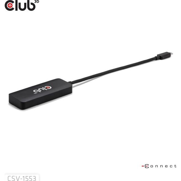 Club 3D Club3D MST-Hub USB 3.2 Typ C > 3x DP       4K60Hz      St/Bu retail 13812462 8719214473174
