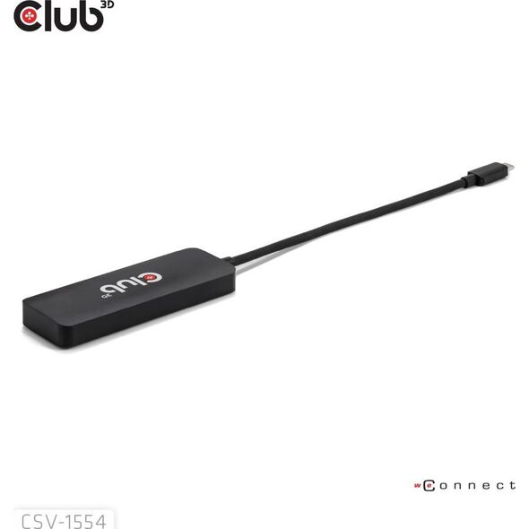 Club 3D Club3D MST-Hub USB 3.2 Typ C > 3x HDMI     4K60Hz      St/Bu retail 13812463 8719214473181