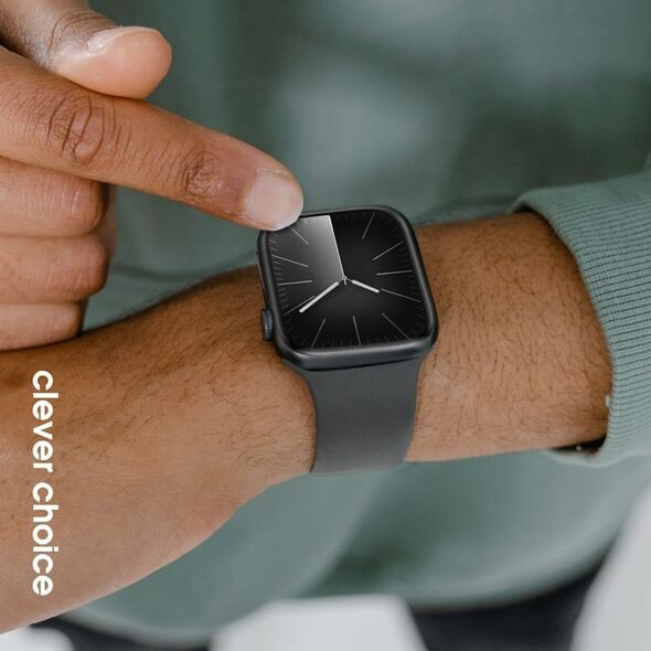Crong Crong Liquid - Pasek do Apple Watch 42/44/45/49 mm (grafitowy) 13812471 5904310704625