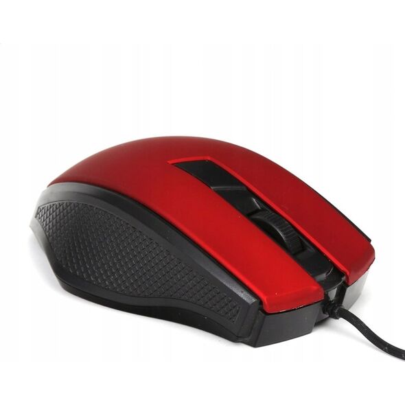 Mysz Omega OMEGA MYSZ MOUSE 1200DPI RED [45528] 13812481 5907595455282