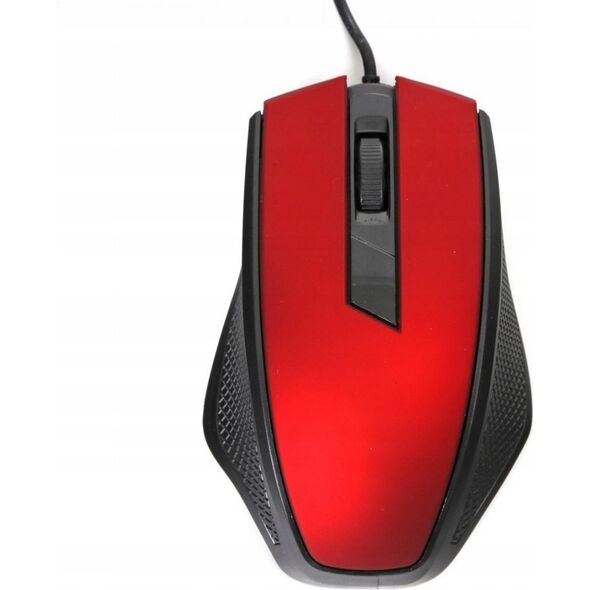 Mysz Omega OMEGA MYSZ MOUSE 1200DPI RED [45528] 13812481 5907595455282