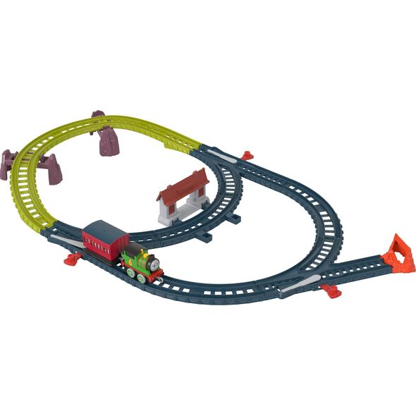 Mattel THOMAS ZESTAW Z LOKOMOTYWA POPCHNIJ MIX HGY82 W4 13812811 194735061679
