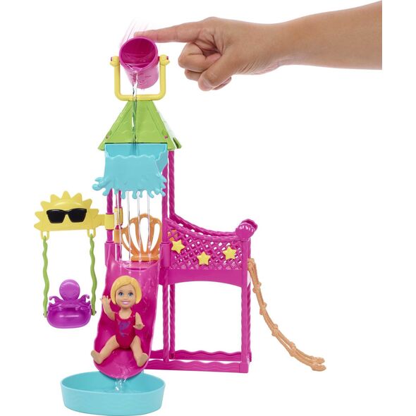 Lalka Barbie Mattel BRB PARK WODNY PIERWSZA PRACA SKIPPER HKD80 WB3 13812949 194735101665