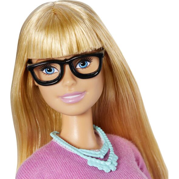 Lalka Barbie Mattel BRB KARIERA NAUCZYCIELKA Z LAPTOPEM GJC23 WB4 13812971 887961808230
