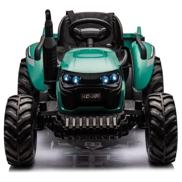 Lean Cars Traktor Na Akumulator HC-306 Ciemno Zielony 24V 13813906 5905991013396