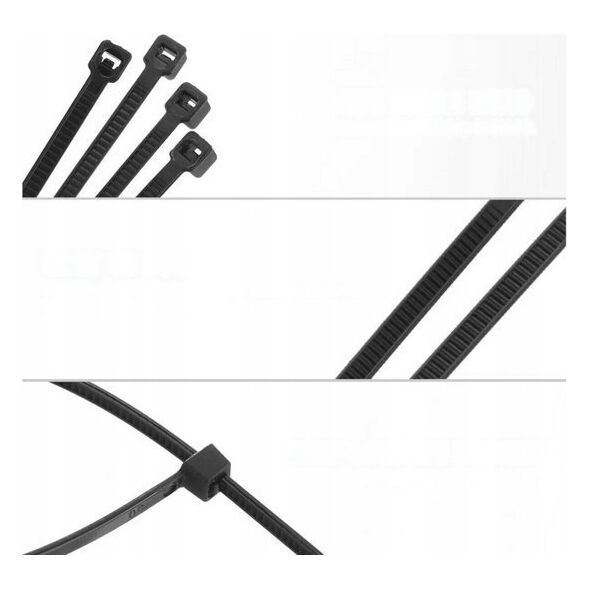 Organizer LeanToys Opaski Zaciskowe Kablowe Do Kabli Ziperki Trytki Trytytki 300x4,8 MM 13813956 5905991022671