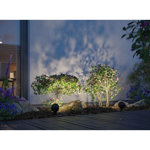 Paulmann Reflektor ogrodowy Plug & Shine KIKOLO LED 7.2W 20st. 460lm 3000K IP65 24V antracyt 13815895 4000870947753