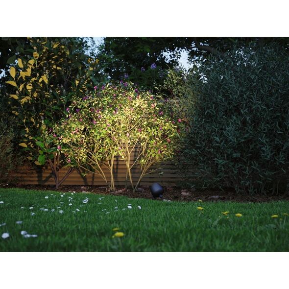 Paulmann Reflektor ogrodowy Plug & Shine KIKOLO LED 7.2W 20st. 460lm 3000K IP65 24V antracyt 13815895 4000870947753