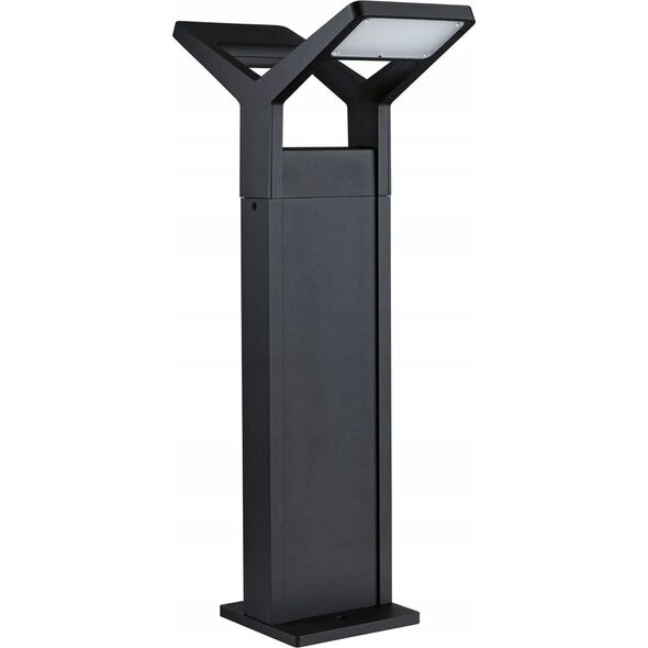 Paulmann Oprawa ogrodowa JUNTEA LED PIR 2x12.5W 2x800lm 3000K 585mm IP44 230V antracyt / aluminium 13815899 4000870948613