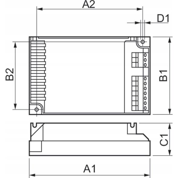 Philips Statecznik Philips HF-Ri 913700761966 60WTD 160 TL5C E+ 195-240V 50/60Hz 13815946 8718291718628