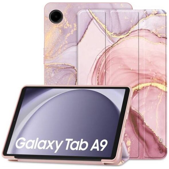 Etui na tablet Tech-Protect TECH-PROTECT SMARTCASE GALAXY TAB A9 8.7 X110 / X115 MARBLE 13816368 9319456608076