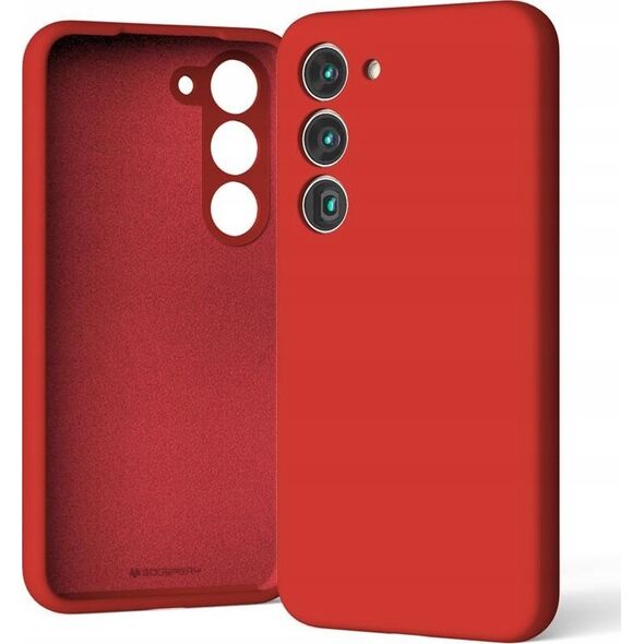 Mercury Mercury Silicone Samsung S23 FE S711 czerwony/red 13816740 8809972530742