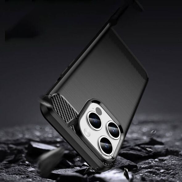 Nexeri Etui APPLE IPHONE 15 PRO Nexeri Carbon Pancerne czarne 13823392 5903396212000