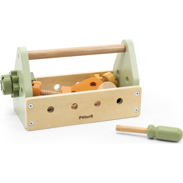 Viga Toys VIGA PolarB Skrzynka z Narzędziami Zestaw Drewniany 13823653 6971608442292