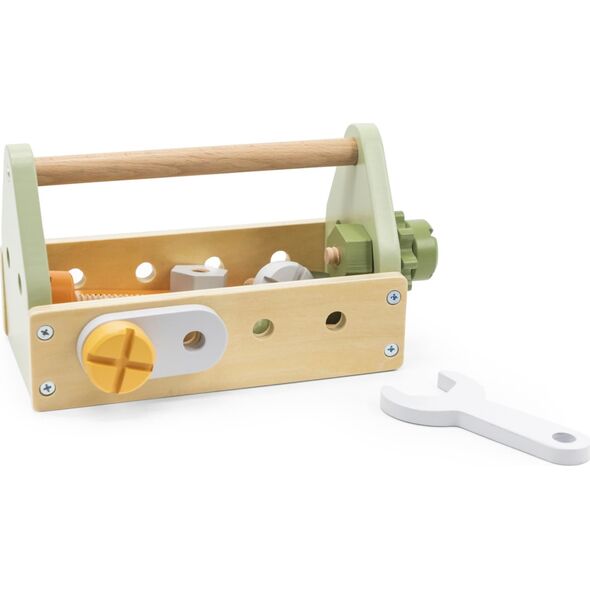 Viga Toys VIGA PolarB Skrzynka z Narzędziami Zestaw Drewniany 13823653 6971608442292
