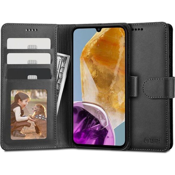 4kom.pl Etui portfel Wallet do Samsung Galaxy M15 5G Black 13824243 5906302308101